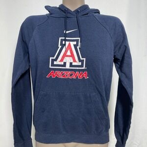 Arizona Wildcats NCAA Nike Navy Blue Sideline Hoodie Women's SMALL